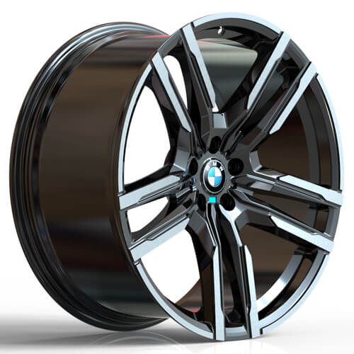 Kipardo Custom Forged Deep Dish Wheels 20 Inch 5X120 Black and Orange 5  Spoke Car Rim Brush for BMW X5 X6 - China Alloy Rim and Car Rims