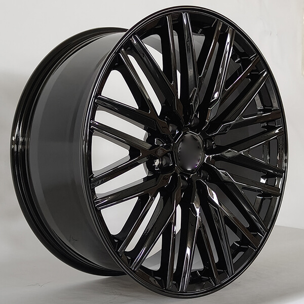 shiny black wheels for lexus lx600h