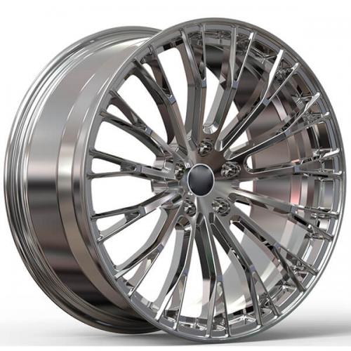 polished aluminum wheels